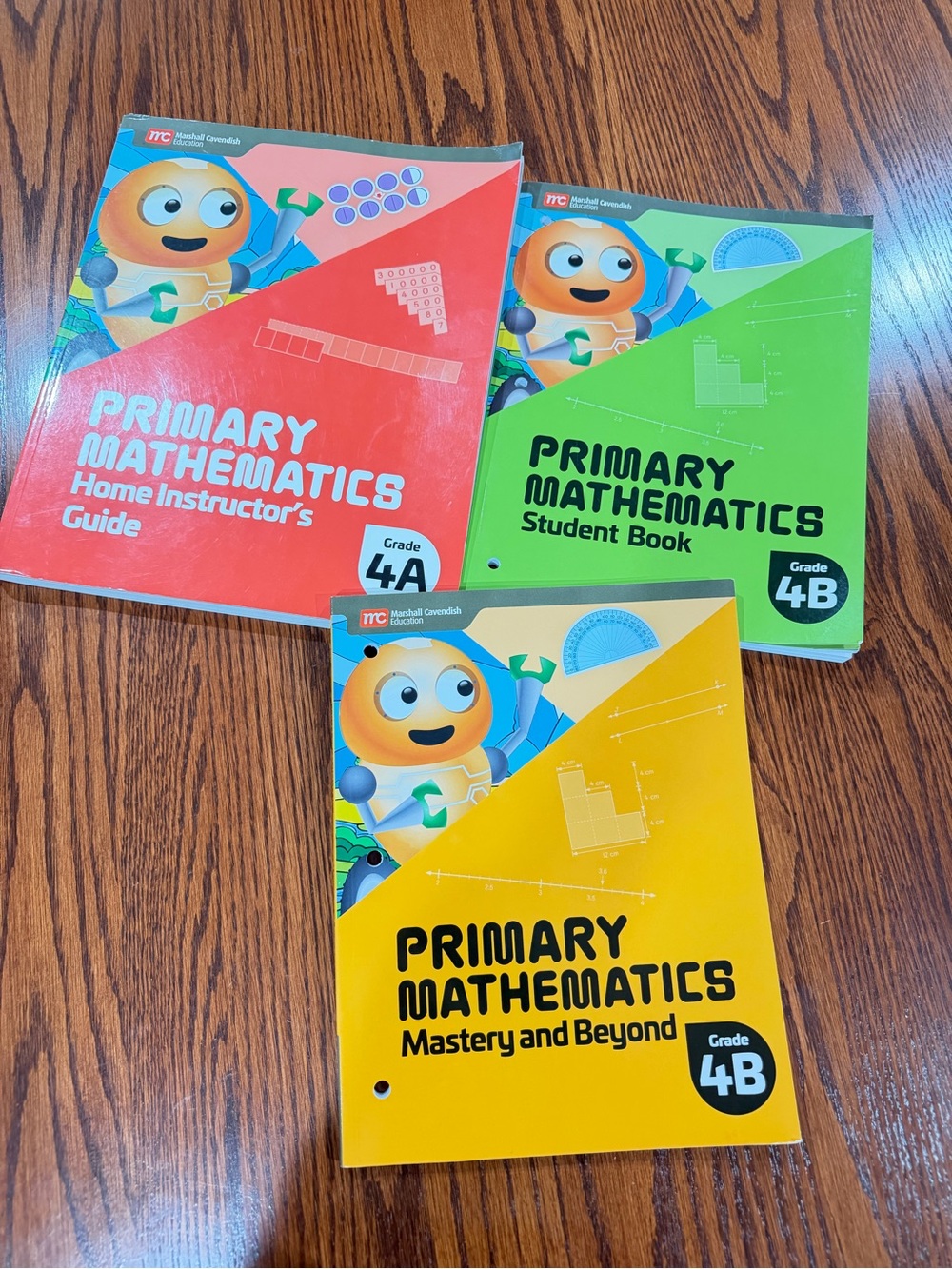 Singapore Math Grade 4 Bundle 4A 4B